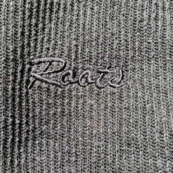 Roots 73 Athletics Men's Sweater Size 2XL 1/4 Zip Pullover Fine Ribbed - Picture 4 of 6